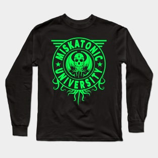 MISKATONIC UNIVERSITY SHIRT, CTHULHU TSHIRT, LOVECRAFT Long Sleeve T-Shirt